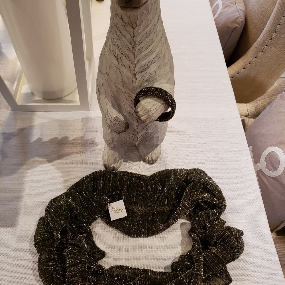 New! Infinity Scarf W/ Matching Bracelet